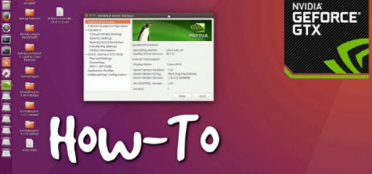 نصب درایور NVIDIA در Ubuntu 16.04