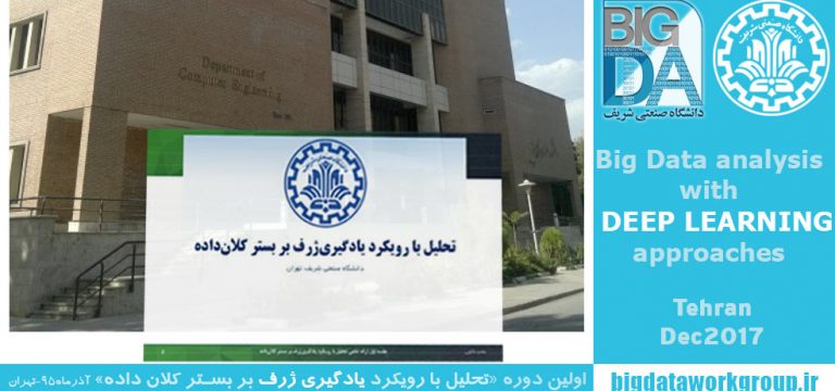 فایل های یکپارچه اولین دوره یادگیری ژرف ایران با عنوان «تحلیل با رویکرد یادگیری ژرف بر بستر کلان داده»